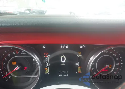 2020 Jeep Wrangler Unlimited Rubicon 4X4 z USA, uszkodzony, nr VIN 1C4HJXFG0LW105930